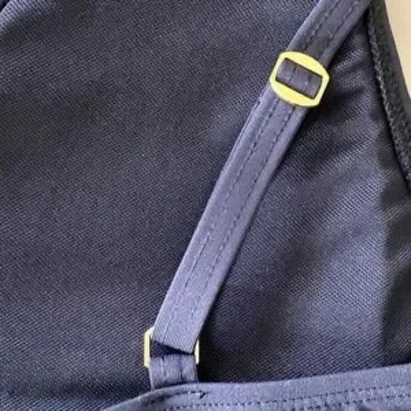 NWT Bleu Rod Beattie U-Notch Black Tankini Swim Top Size 8 - Picture 4 of 9